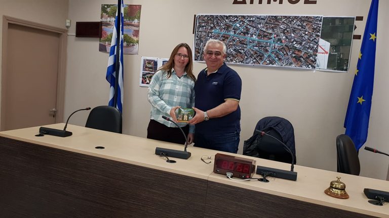 Στο Δημαρχείο Κατερίνης αποστολές εκπαιδευτικών από τη Λιθουανία και την Κροατία στο πλαίσιο των εκπαιδευτικών και πολιτιστικών ανταλλαγών του προγράμματος Erasmus Plus.