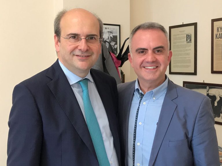 Ο Κωστής Χατζηδάκης στην Κατερίνη
