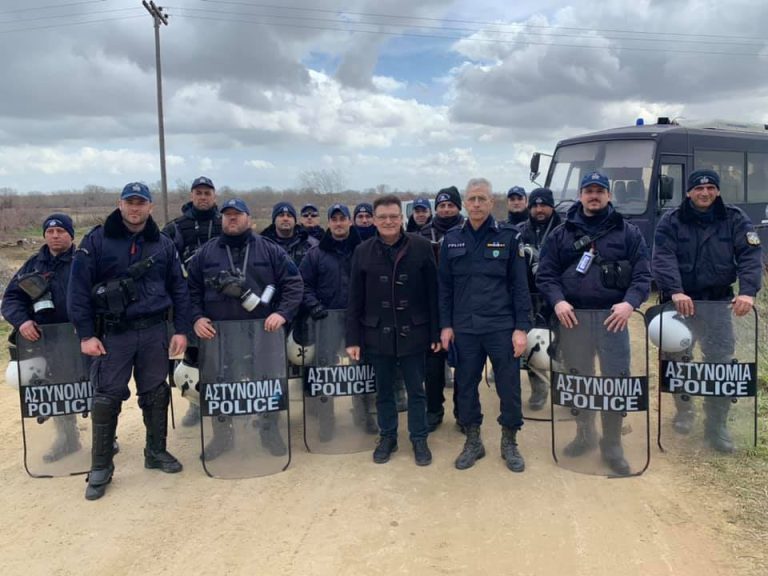 Η διμοιρία της ΕΛ.ΑΣ από την Πιερία στο Πέταλο Έβρου