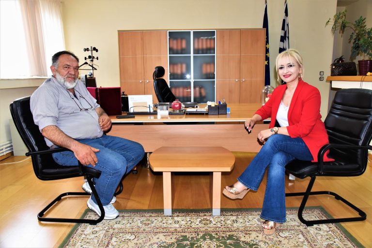 Συνάντηση Αντιπεριφερειάρχη Πιερίας με τον Πρόεδρο Παραγωγών Λαϊκών Αγορών Πιερίας