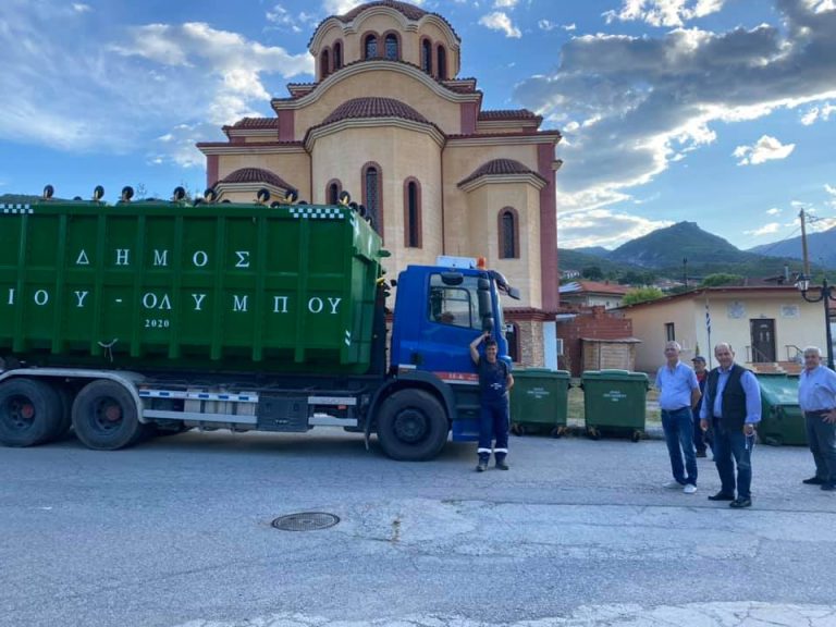 Β. Γερολιόλιος: Νέοι κάδοι απορριμμάτων για μεγάλα αντικείμενα, απολυμάνσεις κοινόχρηστων χώρων