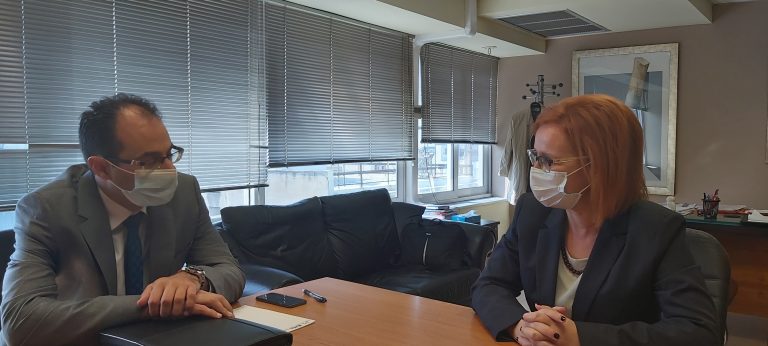 Εντός του 2020 η δημοπράτηση του Μουσικού Σχολείου Κατερίνης -Συνάντηση Ε. Σκούφα με τον Πρόεδρο των ΚΤΥΠ Α.Ε