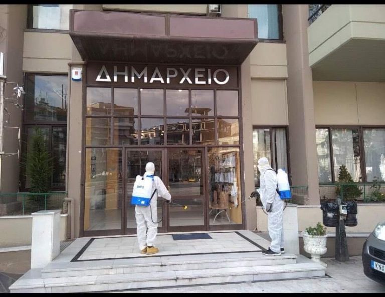 Καθημερινές, μαζικές απολυμάνσεις από τον Δήμο Κατερίνης