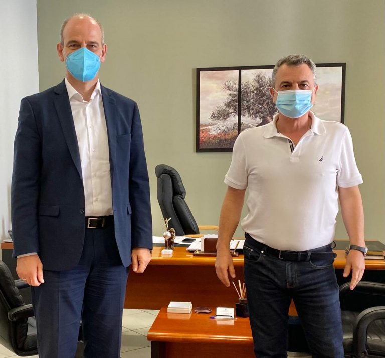 Στην 3η ΥΠΕ ο Φ.Μπαραλιάκος για την πορεία των εμβολιασμών και την οργάνωση εν όψει τουριστικής σεζόν συνάντηση με τον Διοικητή Π.Μπογιατζίδη
