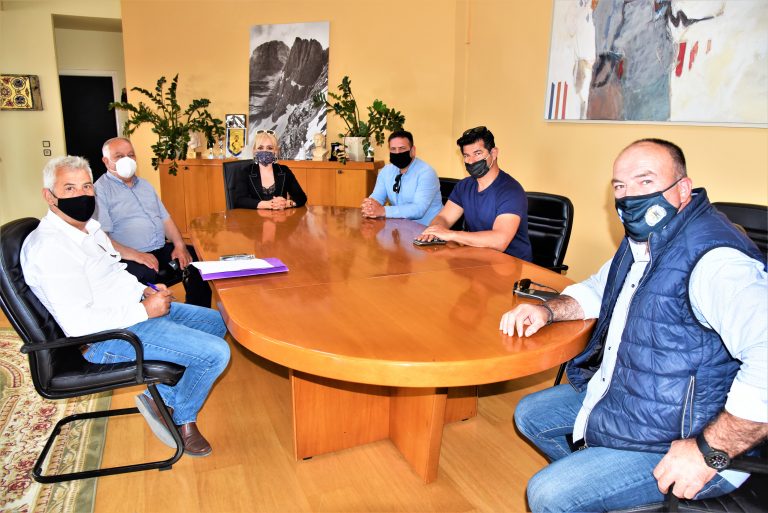 Προτεραιότητα ο αθλητικός τουρισμός στην Περιφερειακή Ενότητα Πιερίας. Συνάντηση της Αντιπεριφερειάρχη Πιερίας με αντιπροσωπεία της Ελληνικής Ομοσπονδίας Πάλης