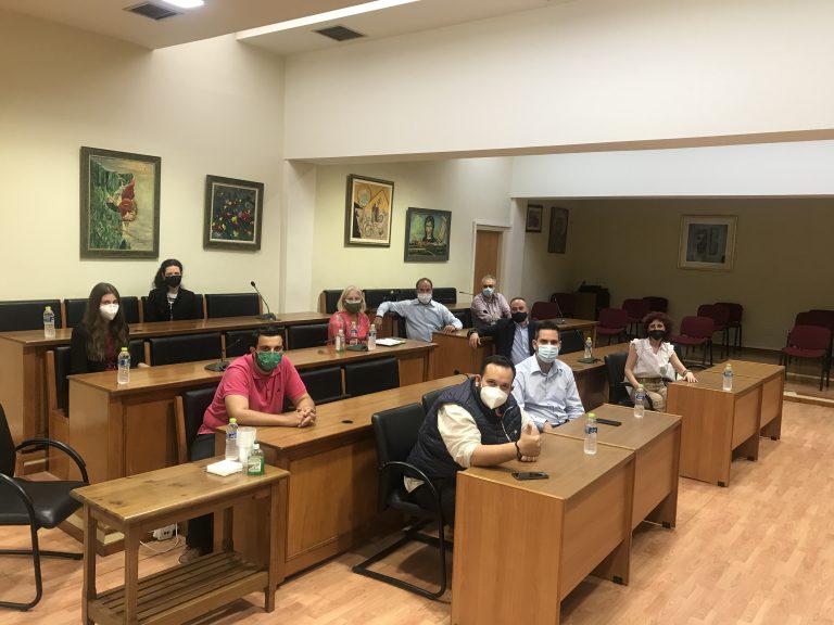 Συγκροτήθηκε σε σώμα το νέο Διοικητικό Συμβούλιο του Πιερικού Οργανισμού Τουριστικής Ανάπτυξης και Προβολής - Ομόφωνα πρόεδρος ο Ηρακλής Τσιτλακίδης, πρόεδρος της Ένωσης Ξενοδόχων Πιερίας
