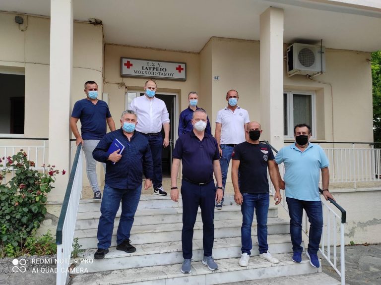 Συνάντηση του δημάρχου Κατερίνης με συμβούλια κοινοτήτων Μοσχοποτάμου και Ελατοχωρίου