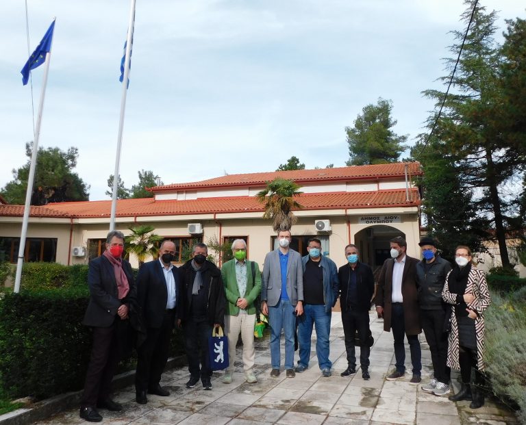 Δήμος Δίου-Ολύμπου: Συνάντηση του Δημάρχου  με αντιπροσωπεία Γερμανών βουλευτών - Συζήτηση για την πολιτιστική προβολή του Δήμου στο εξωτερικό