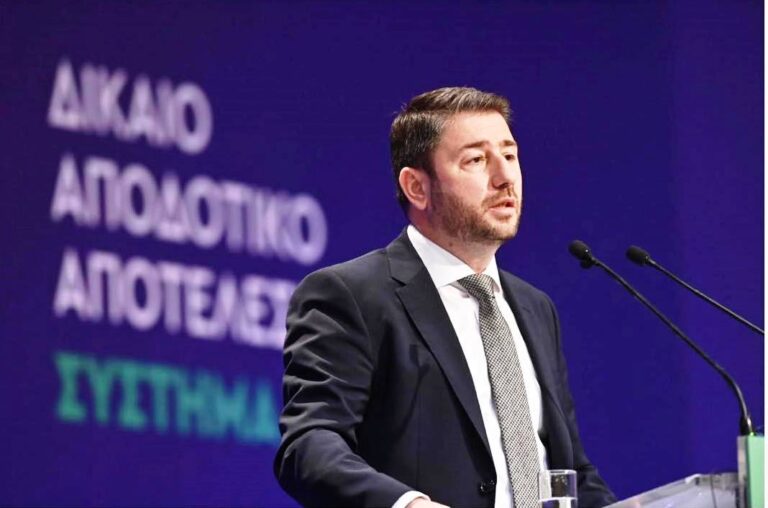 Νίκος Ανδρουλάκης: «Ευθύνη της Δημοκρατικής Παράταξης είναι να ξαναζήσει μέρες κοινωνικής δικαιοσύνης και εθνικής αξιοπρέπειας ο ελληνικός λαός»