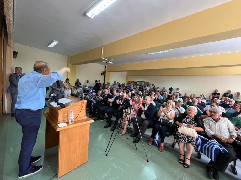 Κατερίνη | Κ. Βελόπουλος: " Όπως και στην Άλωση της Πόλης, έτσι και σήμερα οι Δυτικοί σύμμαχοι μας, μας λένε "βρείτε τα με τους Τούρκους"