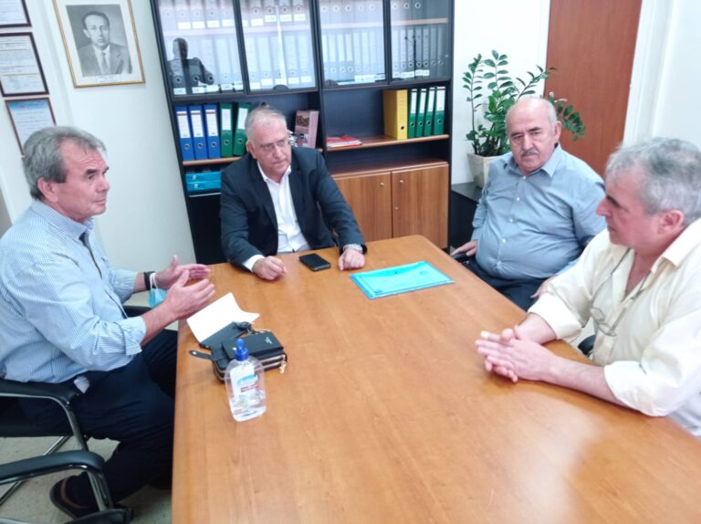Συνάντηση κλιμακίου αποστράτων αστυνομικών Πιερίας με τον Υπ. Προστασίας του Πολίτη