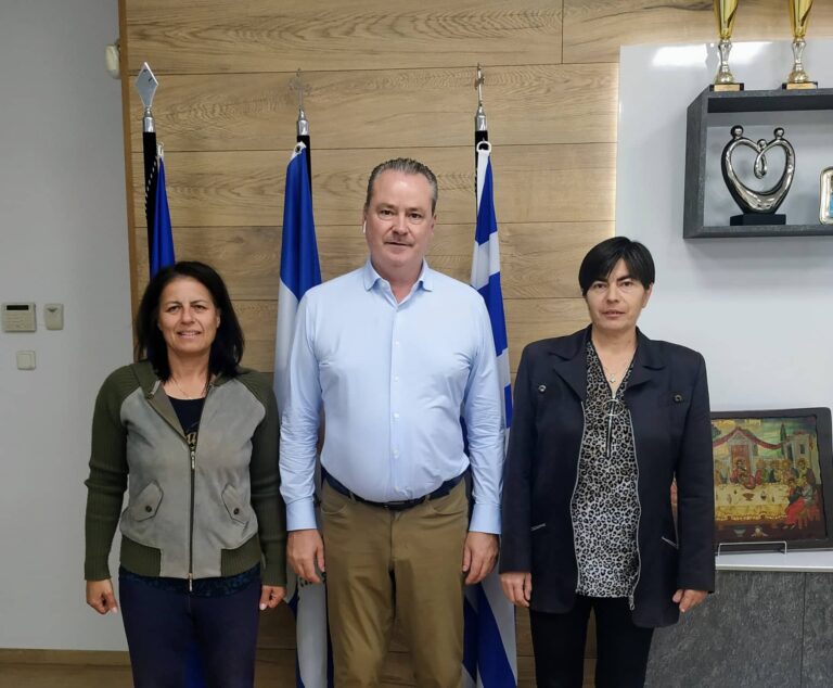Πιερίδες Μούσες: Θετική συνάντηση με τον Δήμαρχο Κώστα Κουκοδήμο - Αθλητικοί χώροι, υποστήριξη τα θέματα της συνάντησης