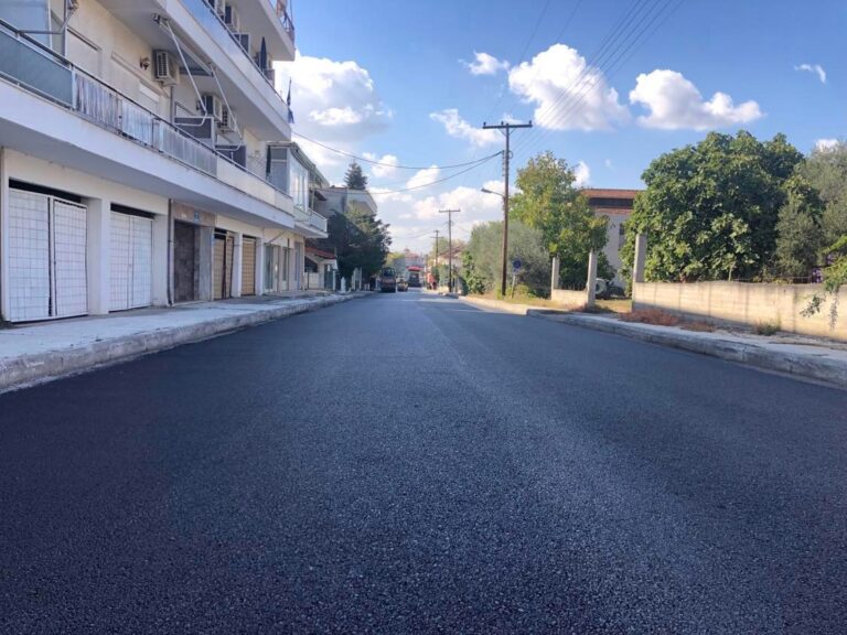 Αποκαταστάσεις ενδοδημοτικής οδοποιίας στο δήμο Πύδνας-Κολινδρού