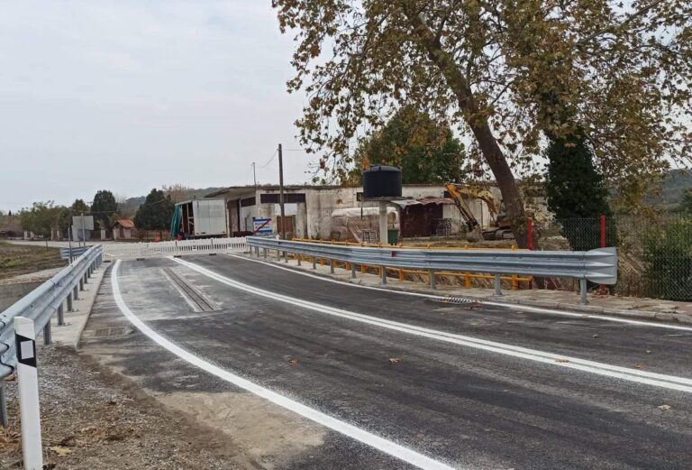 Ολοκληρώνονται οι εργασίες της γέφυρας στον Καταχά του Δήμου Πύδνας- Κολινδρού από την Π.Ε.Πιερίας