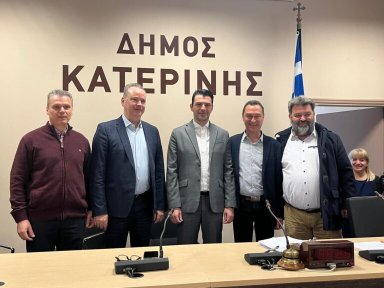 Ο Νίκος Κατανάς νέος πρόεδρος του Δημοτικού Συμβουλίου Κατερίνης