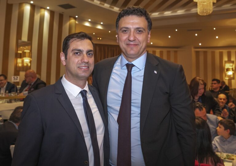 Χαιρετισμός του υποψ.Βουλευτή Πιερίας της Ν.Δ. στην εκδήλωση της ΔΕΕ Πιερίας της Ν.Δ. με ομιλητή τον Υπ.Τουρισμού Β. Κικίλια  - Σπύρος Κουλκουδίνας: Εσείς είστε η δύναμή μας!