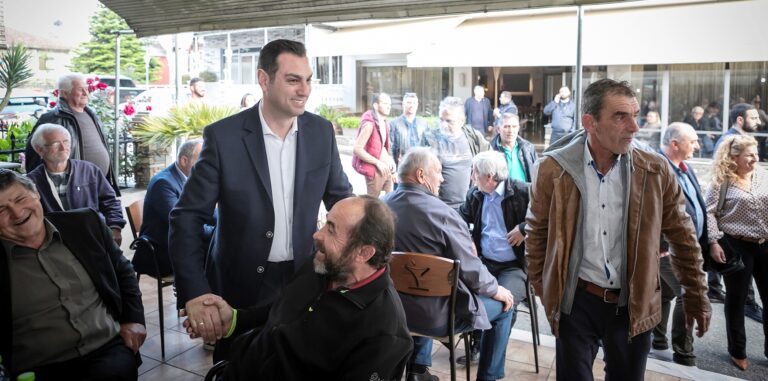 <strong>Ομιλία του υποψ.Βουλευτή Πιερίας Σπύρου Κουλκουδίνα σε Ράχη και Λόφο - «Μονόδρομος η στήριξη των τοπικών μας προϊόντων»</strong>