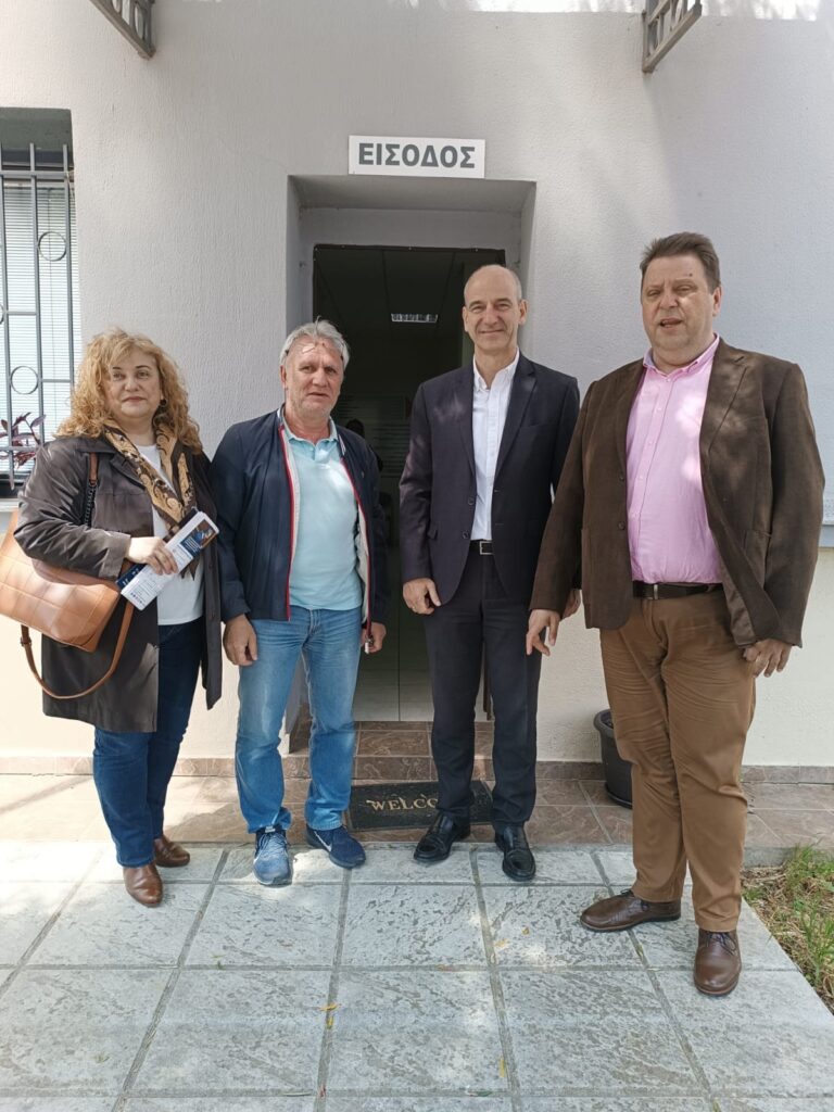 Επίσκεψη Φώντα Μπαραλιάκου στις Διευθύνσεις Πρωτοβάθμιας και Δευτεροβάθμιας Εκπαίδευσης
