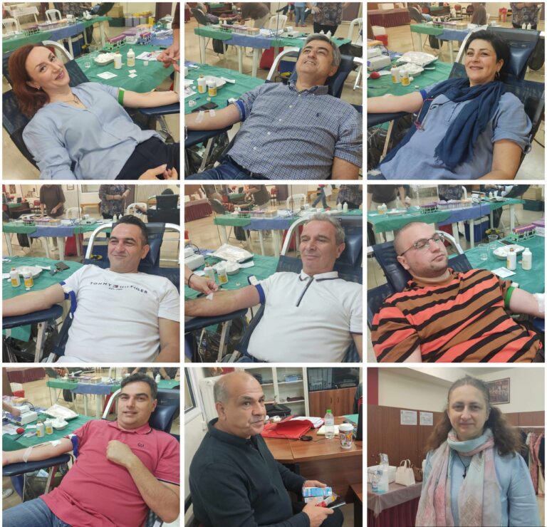 Η Ένωση Ποντίων Πιερίας για μια ακόμη φορά προσέφερε ζωή και αγάπη στον συνάνθρωπο μας