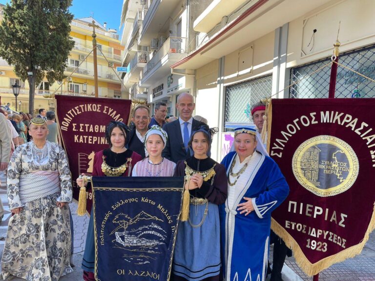 Φ.Μπαραλιάκος : Δυναμώνουμε τη μνήμη μας για τον ηρωισμό και το θάρρος των Ελλήνων της Μικράς Ασίας