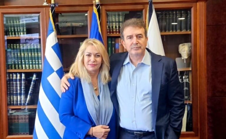 Άννα Μάνη – Παπαδημητρίου, Υφυπ. Ανάπτυξης: Συνάντηση με τον Υπουργό Προστασίας του Πολίτη Μιχάλη Χρυσοχοΐδη – Στο προσκήνιο η αναγνώριση της εργασίας των αστυνομικών ως επικίνδυνης