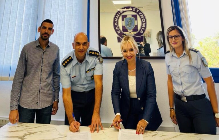 Τέσσερις μοτοσικλέτες στην υπηρεσία της ΕΛ.ΑΣ δωρεά από την Π.Ε. Πιερίας έπειτα από αίτημα της Ένωσης Αστυνομικών Υπαλλήλων Πιερίας