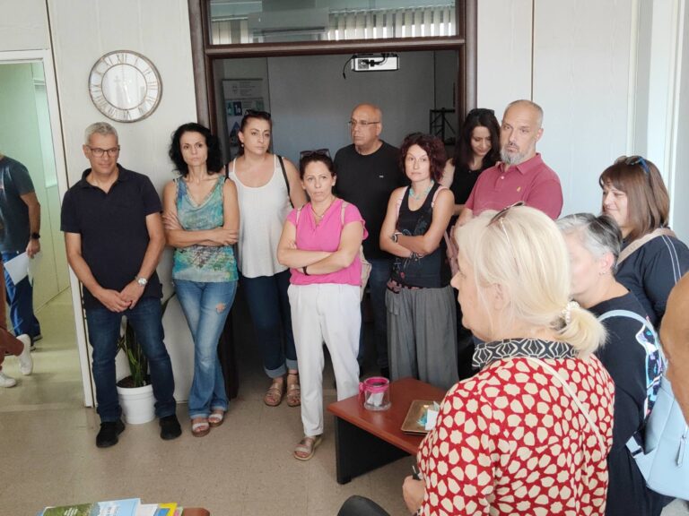 Κατάθεση  συλλογικών αιτήσεων στη ΔΙ.Π.Ε. Πιερίας για τη μονιμοποίηση των νεοδιόριστων 2020 και 2021