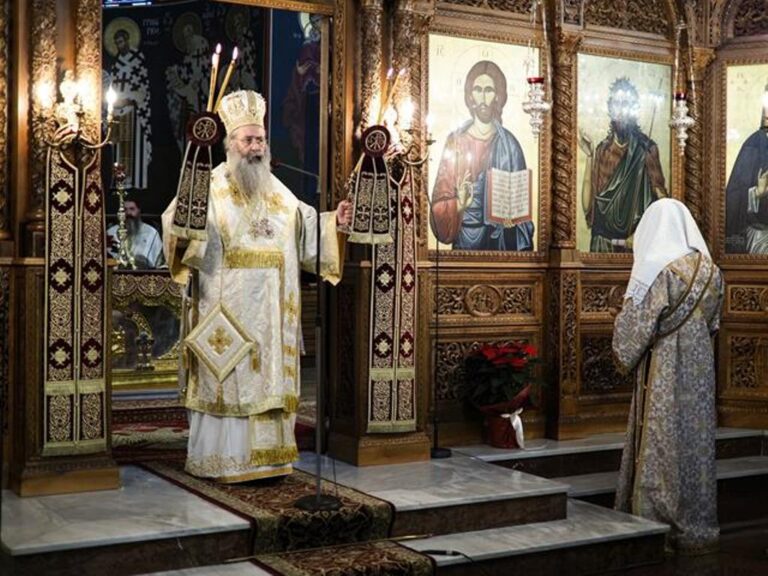 Αρχιερατικό συλλείτουργο και χειροτονία διακόνου στην Κατερίνη