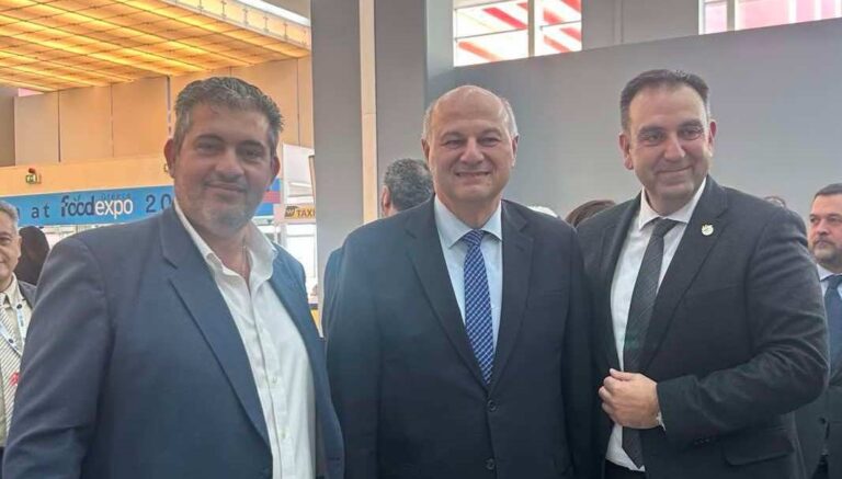 Ο Πρόεδρος του Επιμελητηρίου Πιερίας Κωνσταντίνος Πίτσιας στην FOOD EXPO 2025