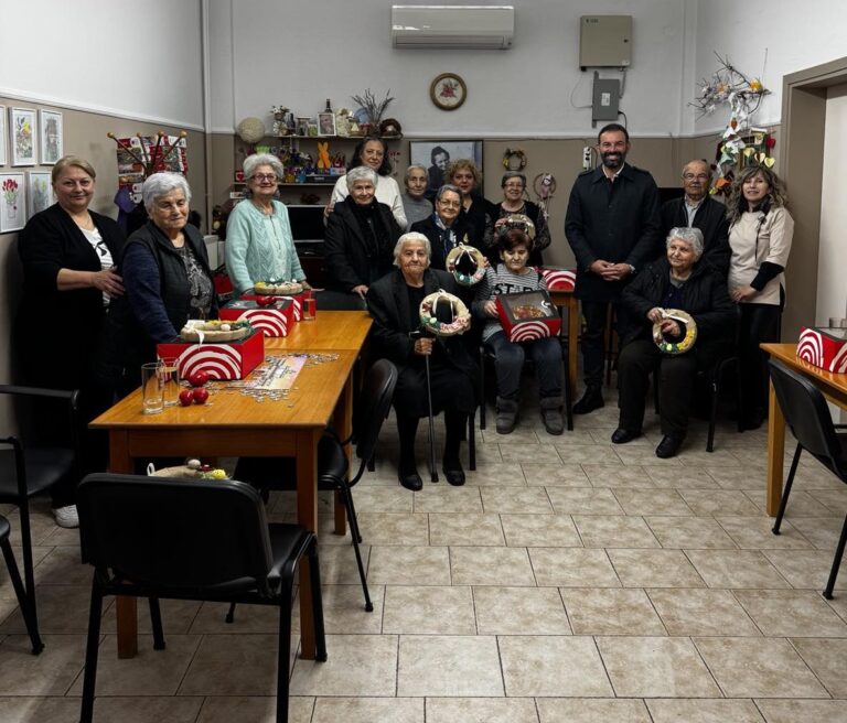 Δήμος Κατερίνης: Πασχαλινές ευχές στα μέλη των ΚΑΠΗ & ΚΗΦΗ