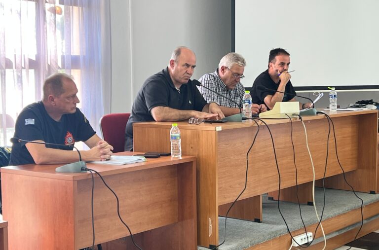 Δήμος Δίου-Ολύμπου: Συνεδρίασε το Τοπικό Επιχειρησιακό Συντονιστικό Όργανο Πολιτικής Προστασίας για την αντιμετώπιση κινδύνων από πλημμυρικά φαινόμενα