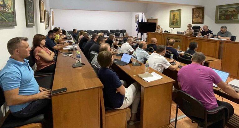 Συνεδρίαση του Συντονιστικού Οργάνου Πολιτικής Προστασίας Πιερίας- Σ. Μαυρίδου: "Στόχος μας να διαφυλάξουμε την ανθρώπινη ζωή"