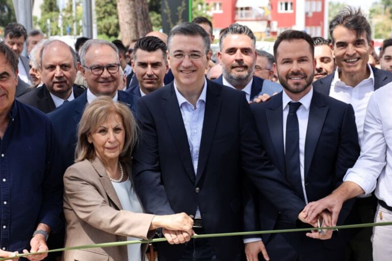 Παρουσία του Επιτρόπου Α. Τζιτζικώστα τα σημερινά εγκαίνια του Μητροπολιτικού Πάρκου Παύλου Μελά