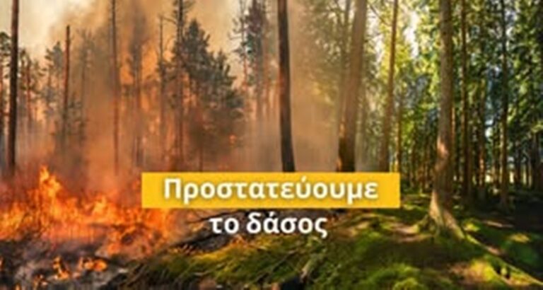 Πιερία: Υψηλός δείκτης επικινδυνότητας για φωτιά αύριο Τετάρτη - Συστάσεις από την Πυροσβεστική